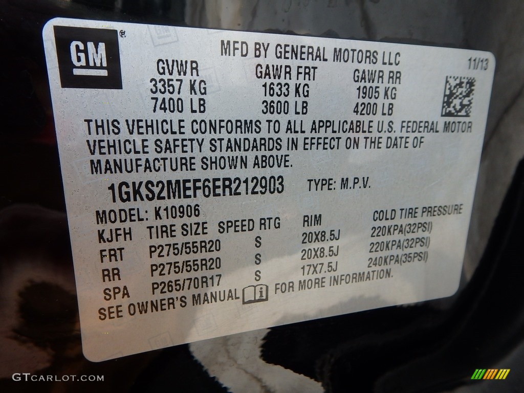2014 Yukon XL Denali AWD - Onyx Black / Ebony photo #22