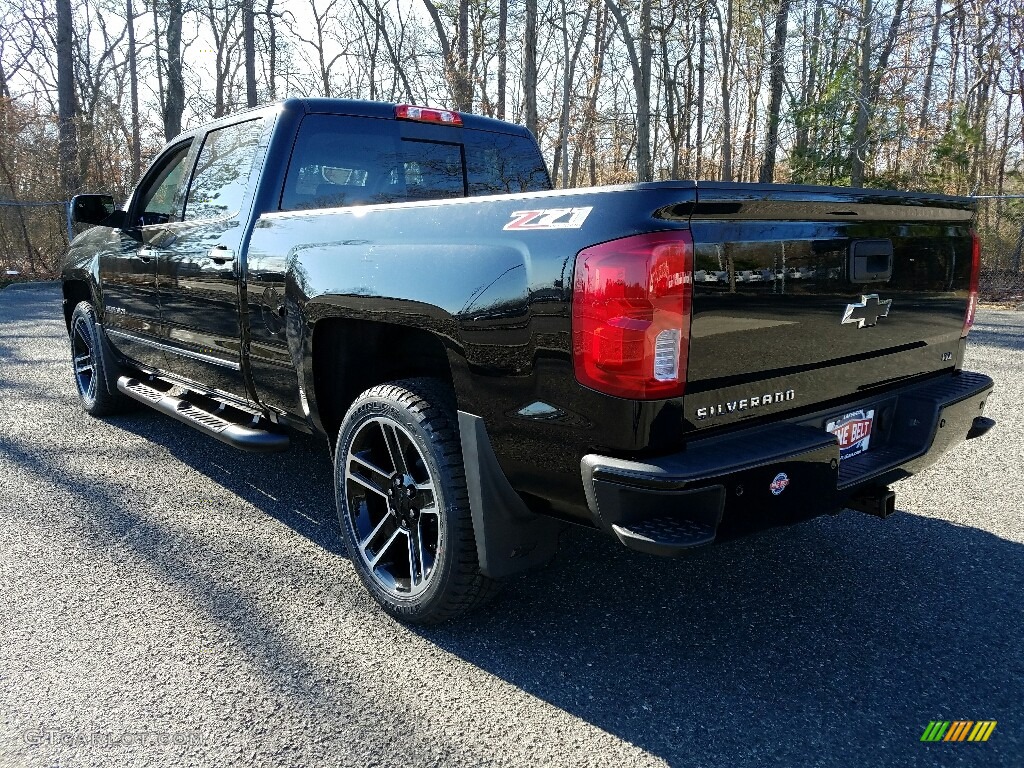 2017 Silverado 1500 LTZ Crew Cab 4x4 - Black / Jet Black photo #4