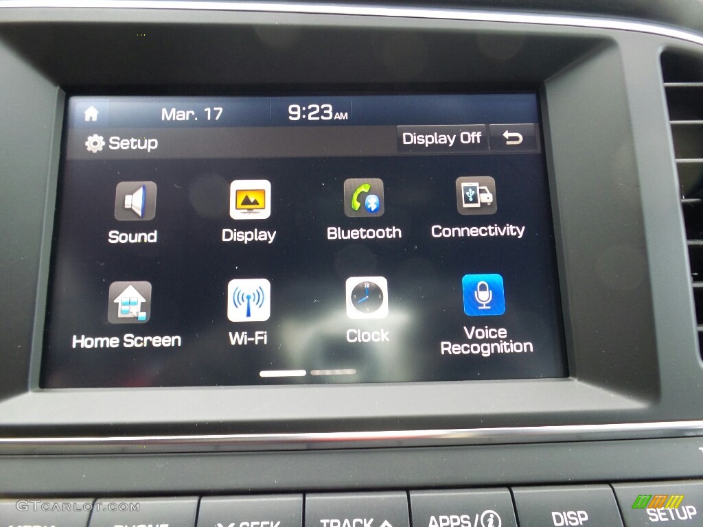 2017 Hyundai Elantra Sport Controls Photo #119302895