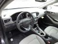 Charcoal Black 2017 Hyundai Ioniq Hybrid Limited Interior Color