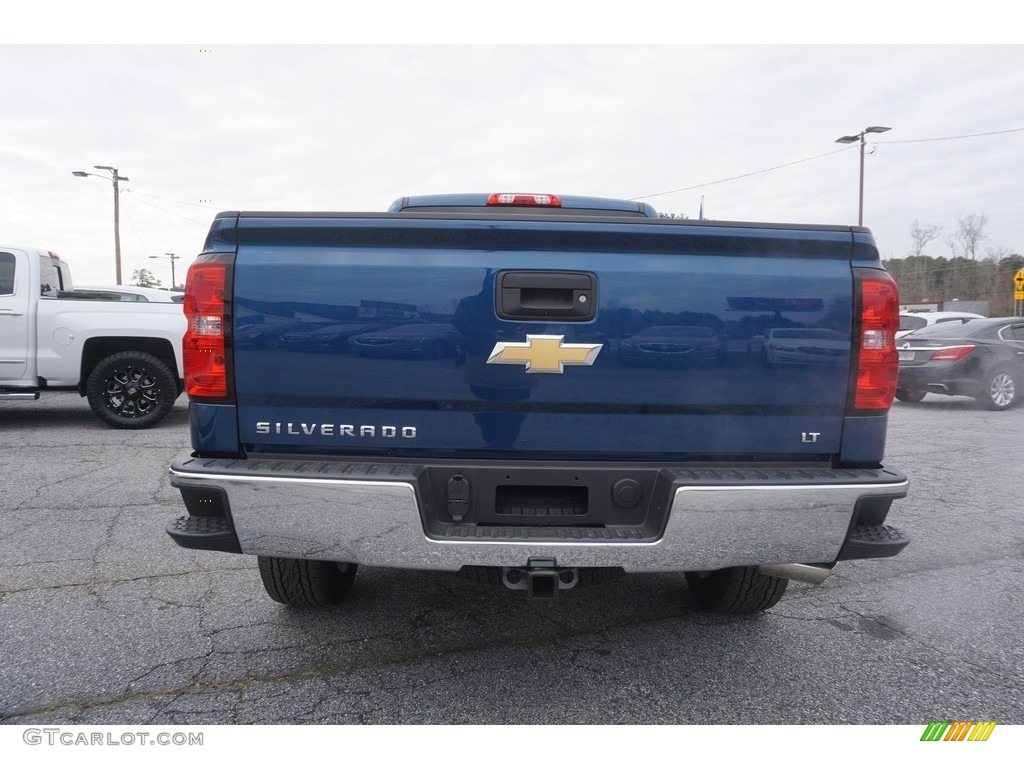 2017 Silverado 1500 LT Crew Cab - Deep Ocean Blue Metallic / Jet Black photo #6