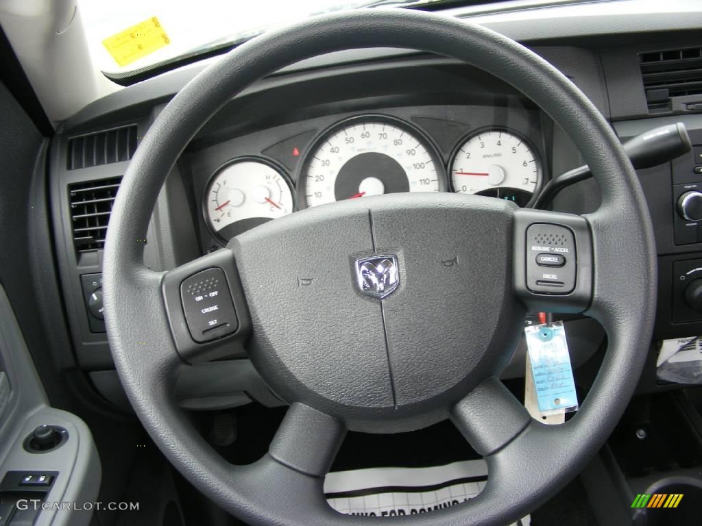2009 Dakota Big Horn Extended Cab - Deep Water Blue Pearl / Dark Slate Gray/Medium Slate Gray photo #11