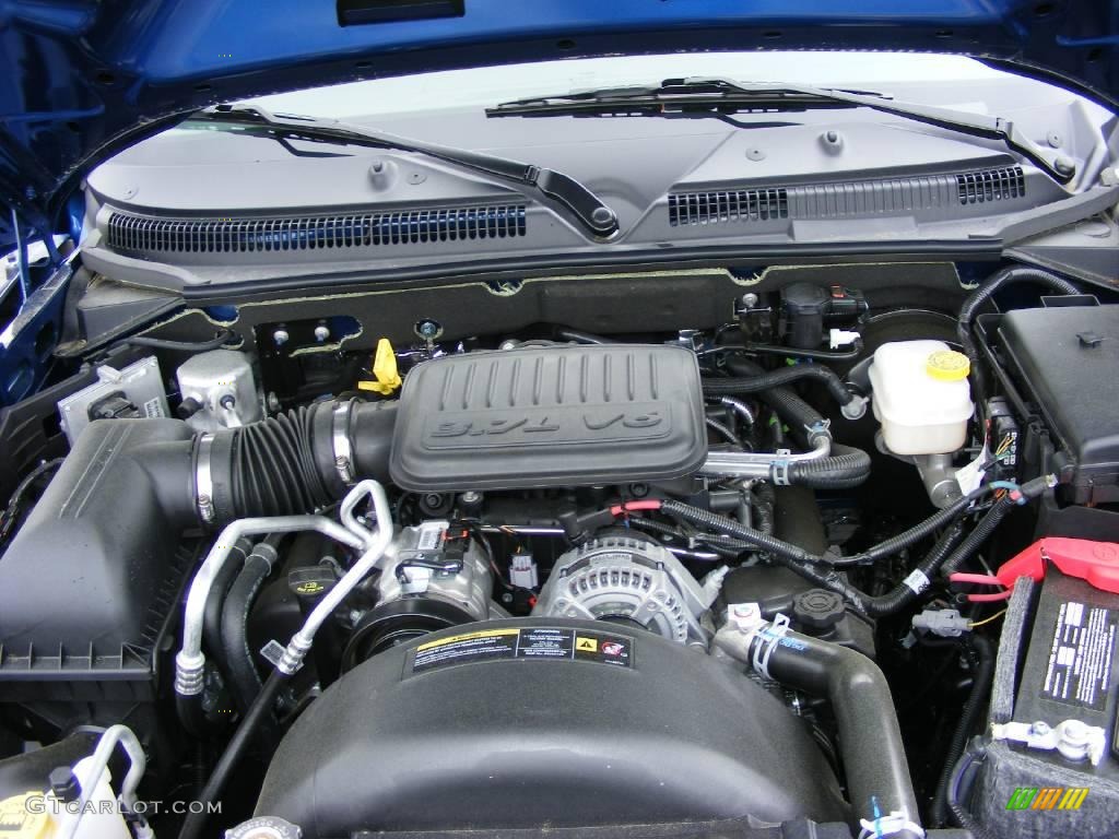 2009 Dakota Big Horn Extended Cab - Deep Water Blue Pearl / Dark Slate Gray/Medium Slate Gray photo #12