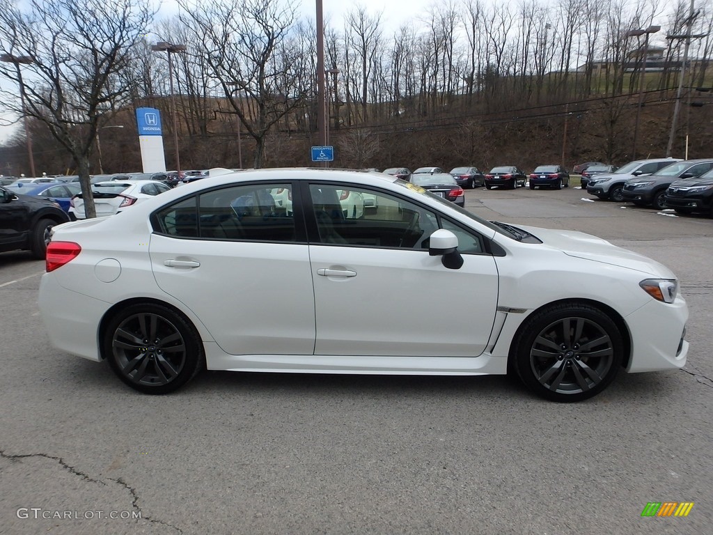 2016 WRX Limited - Crystal White Pearl / Carbon Black photo #6