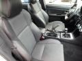 Carbon Black Front Seat Photo for 2016 Subaru WRX #119305067