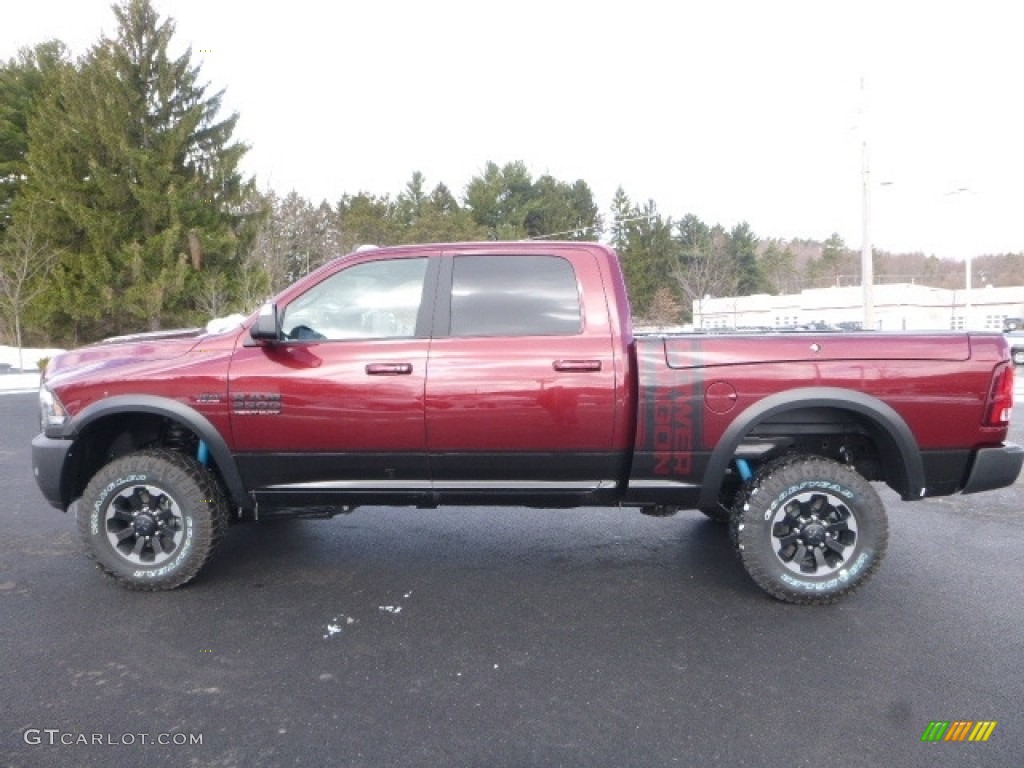 Delmonico Red Pearl 2017 Ram 2500 Power Wagon Crew Cab 4x4 Exterior Photo #119306789