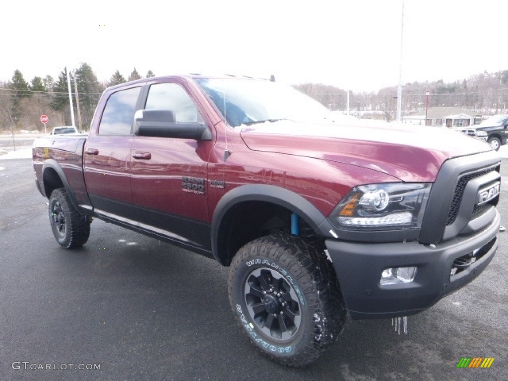 Delmonico Red Pearl 2017 Ram 2500 Power Wagon Crew Cab 4x4 Exterior Photo #119307224