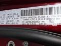  2017 2500 Power Wagon Crew Cab 4x4 Delmonico Red Pearl Color Code PRV