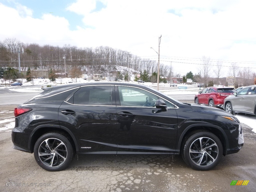 Obsidian 2017 Lexus RX 450h AWD Exterior Photo #119308232
