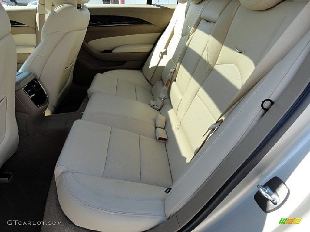 2014 CTS Luxury Sedan AWD - Silver Coast Metallic / Light Cashmere/Medium Cashmere photo #10