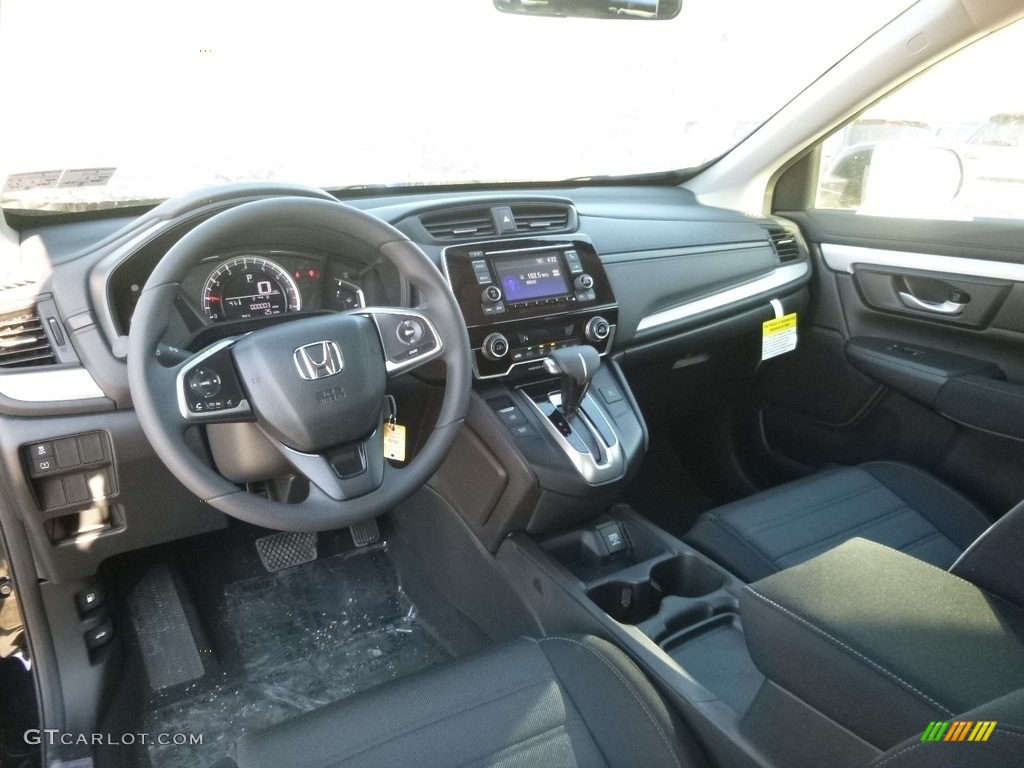 2017 CR-V LX AWD - Crystal Black Pearl / Black photo #9