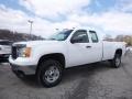 Summit White 2012 GMC Sierra 2500HD Extended Cab 4x4 Exterior