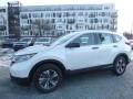 2017 White Diamond Pearl Honda CR-V LX AWD  photo #4