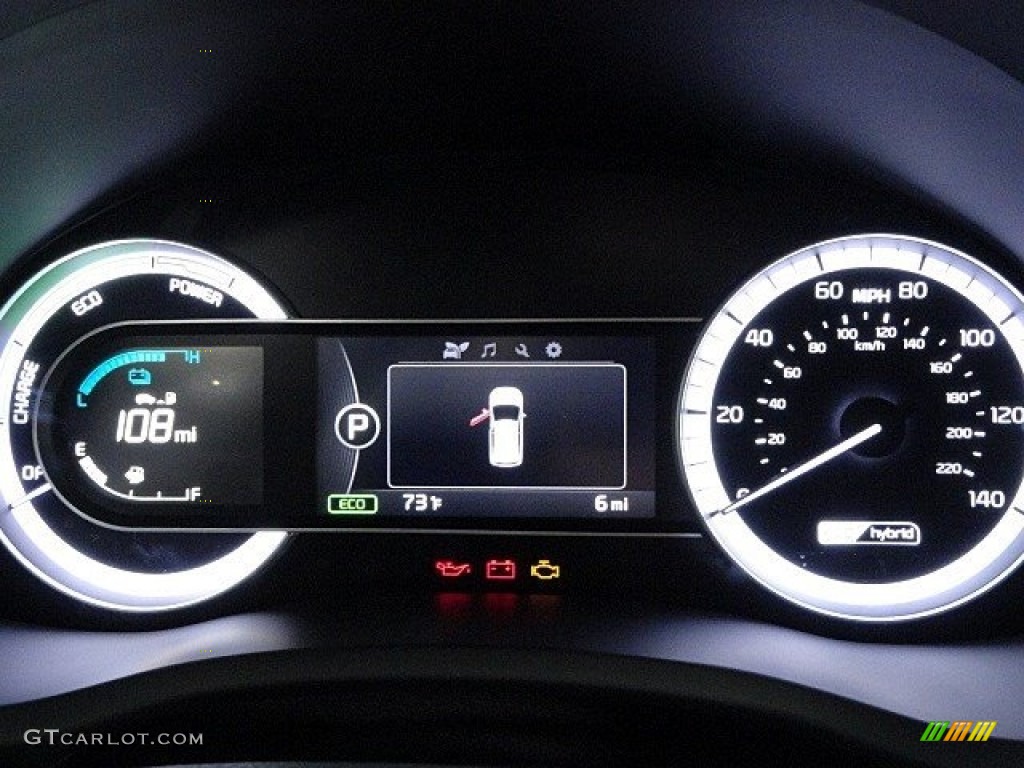 2017 Kia Niro EX Hybrid Gauges Photo #119313119