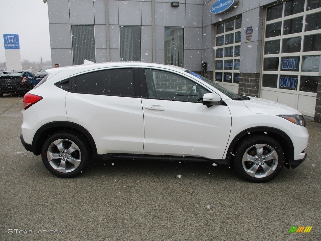 2016 HR-V EX AWD - White Orchid Pearl / Gray photo #2