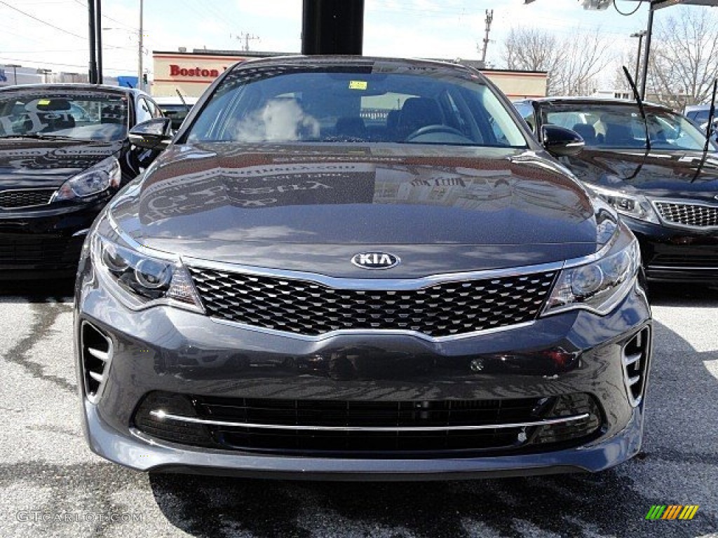 2017 Optima SX - Platinum Graphite / Black photo #2