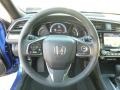 2017 Aegean Blue Metallic Honda Civic EX-L Navi Hatchback  photo #12