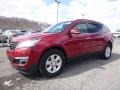 Crystal Red Tintcoat 2014 Chevrolet Traverse LT AWD