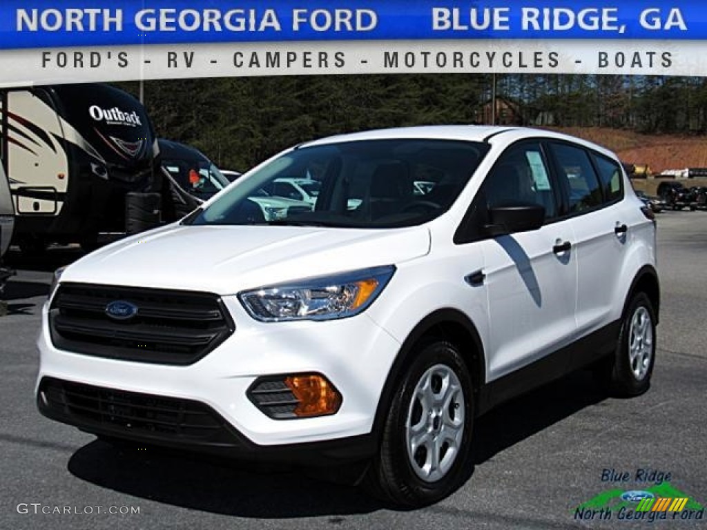 2017 Escape S - Oxford White / Charcoal Black photo #1