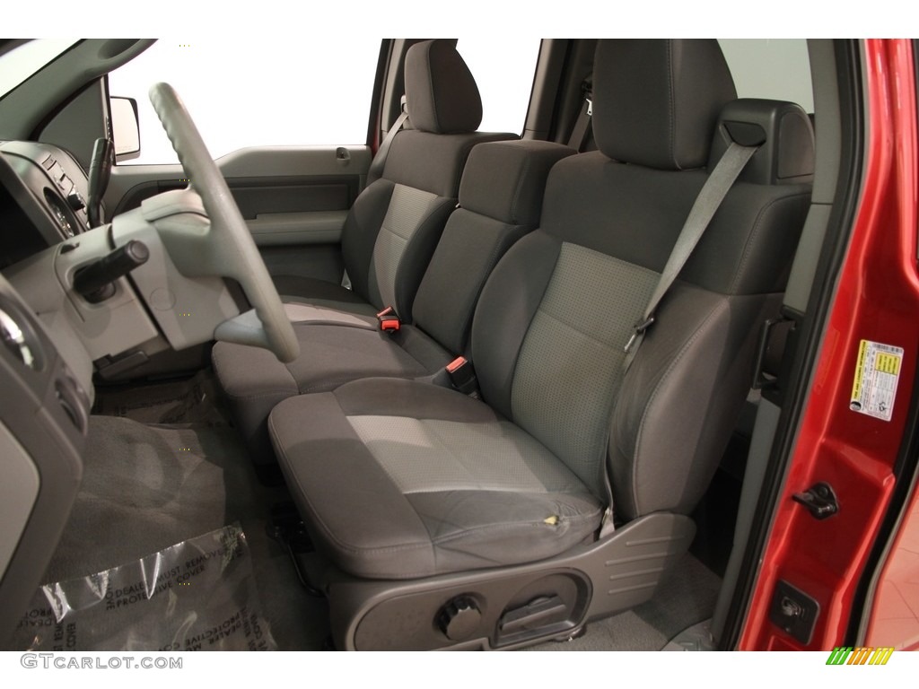 2008 F150 XLT SuperCab 4x4 - Redfire Metallic / Medium/Dark Flint photo #5