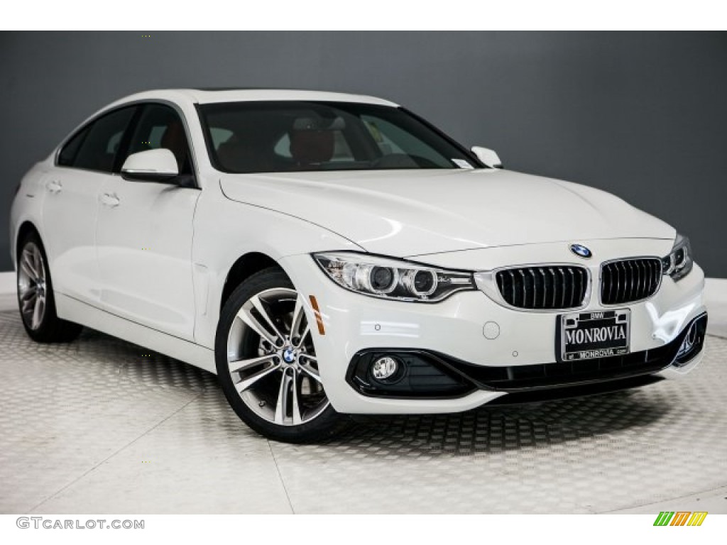 Mineral White Metallic 2017 BMW 4 Series 430i Gran Coupe Exterior Photo #119316068