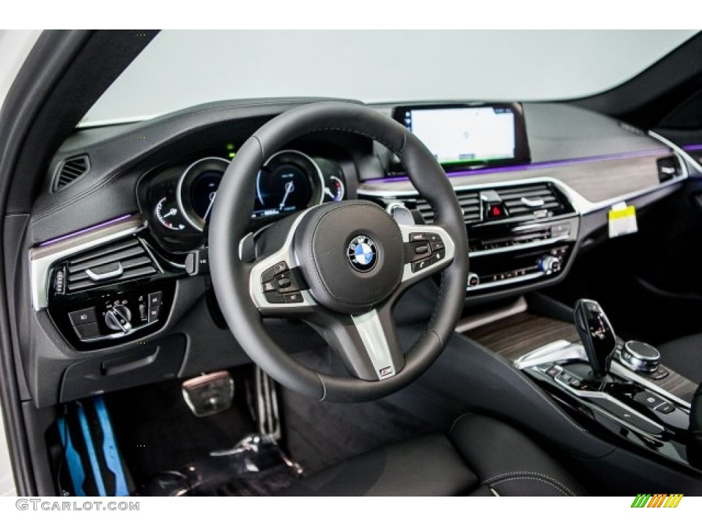 2017 5 Series 530i Sedan - Alpine White / Black photo #6