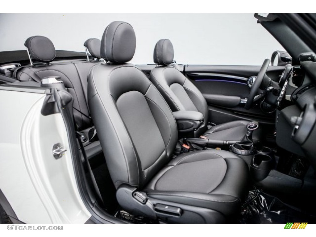 2017 Convertible Cooper - White Silver Metallic / Carbon Black photo #2