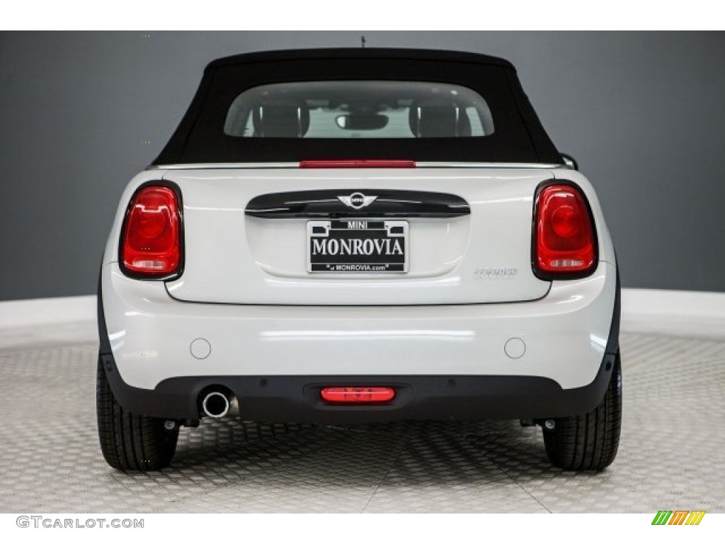 2017 Convertible Cooper - White Silver Metallic / Carbon Black photo #4