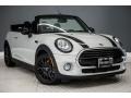 2017 White Silver Metallic Mini Convertible Cooper  photo #12