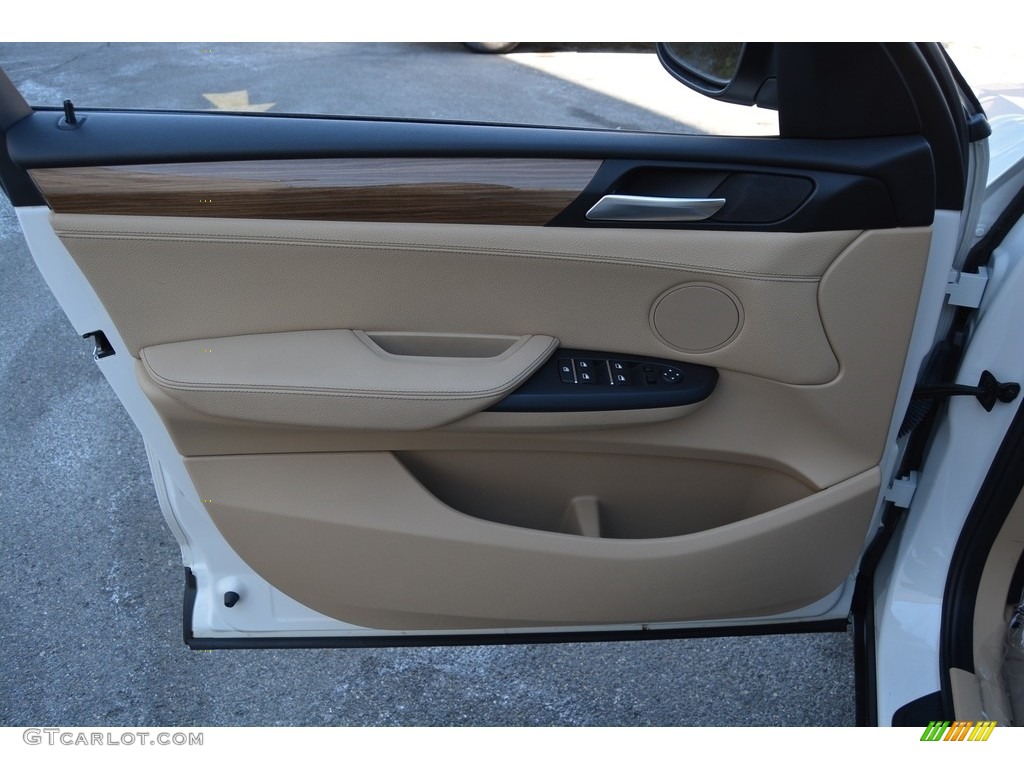 2014 X3 xDrive28i - Alpine White / Sand Beige photo #8