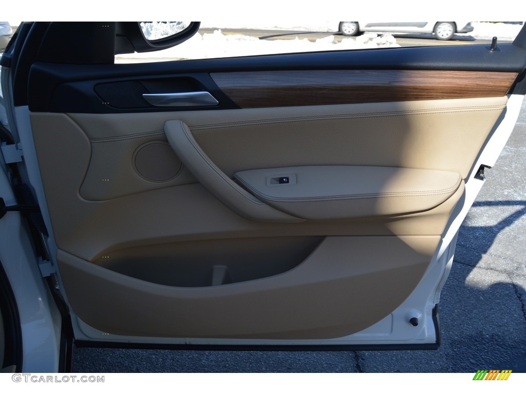 2014 X3 xDrive28i - Alpine White / Sand Beige photo #26