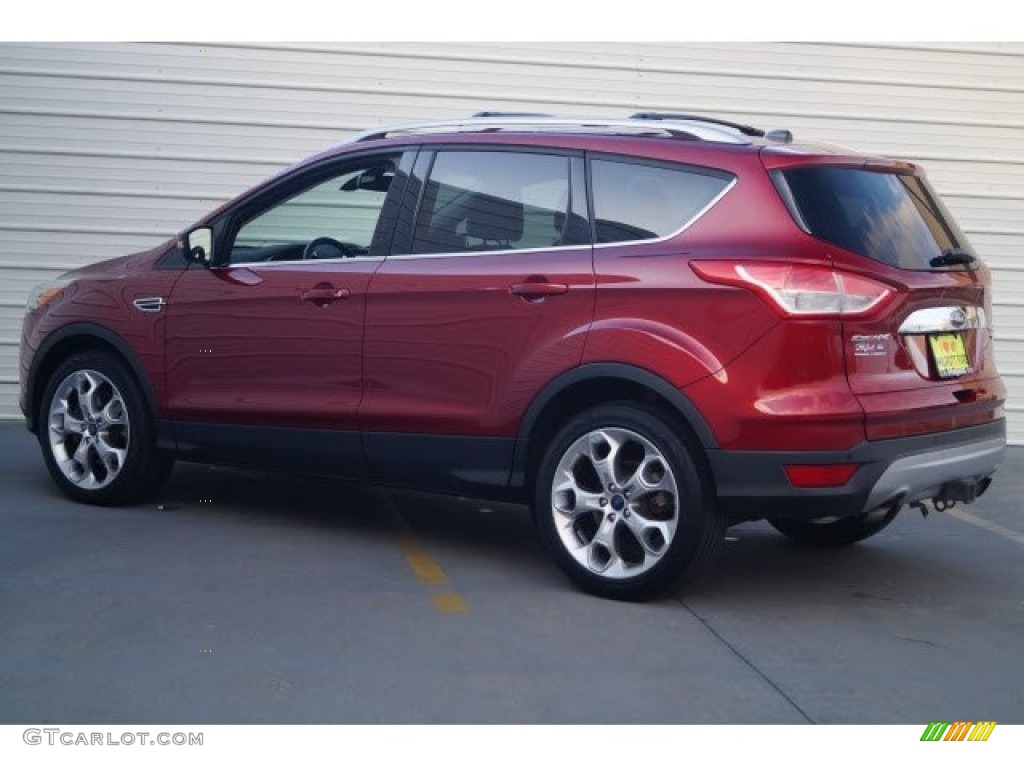 2014 Escape Titanium 2.0L EcoBoost 4WD - Ruby Red / Charcoal Black photo #5