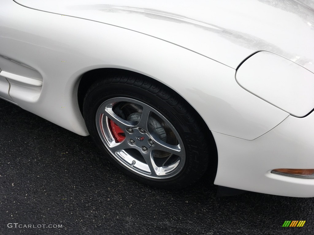 2002 Corvette Coupe - Speedway White / Black photo #26