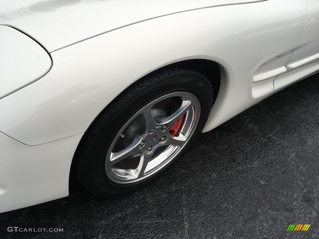 2002 Corvette Coupe - Speedway White / Black photo #27