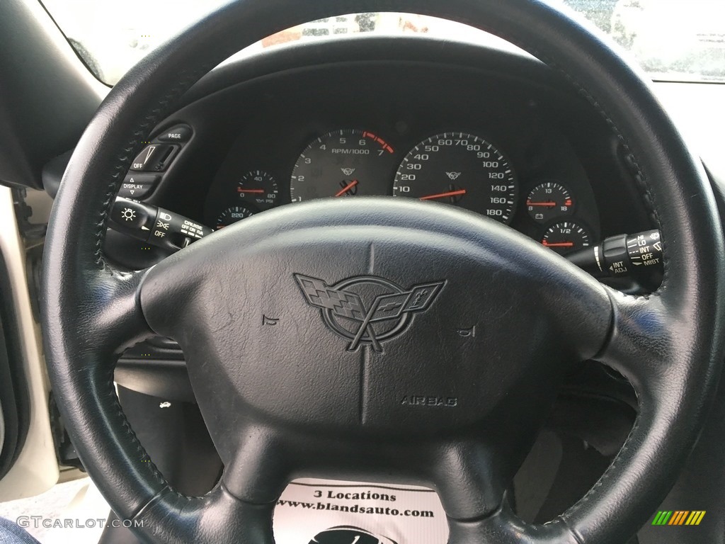 2002 Corvette Coupe - Speedway White / Black photo #35