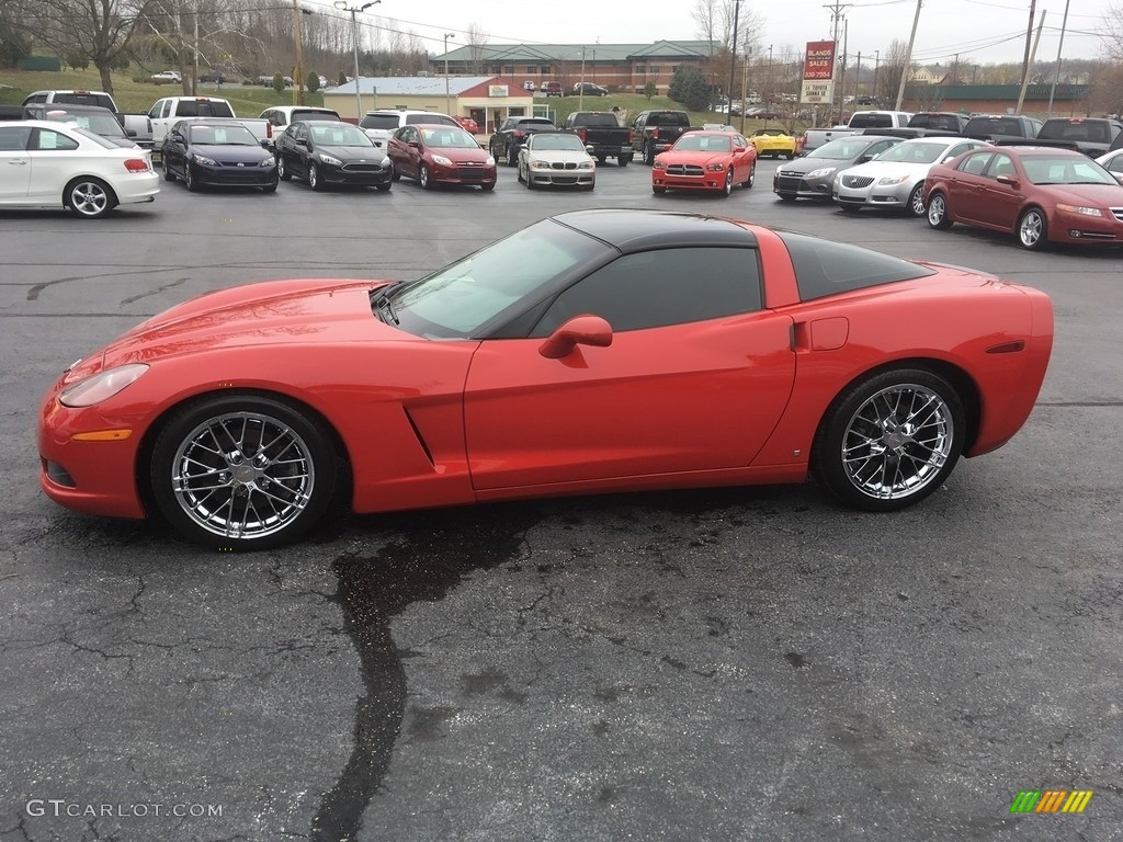 2007 Corvette Coupe - Victory Red / Ebony photo #1