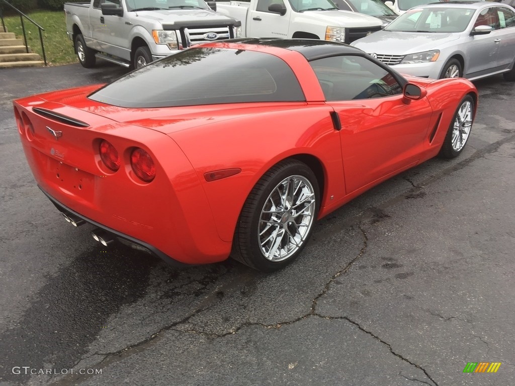 2007 Corvette Coupe - Victory Red / Ebony photo #2