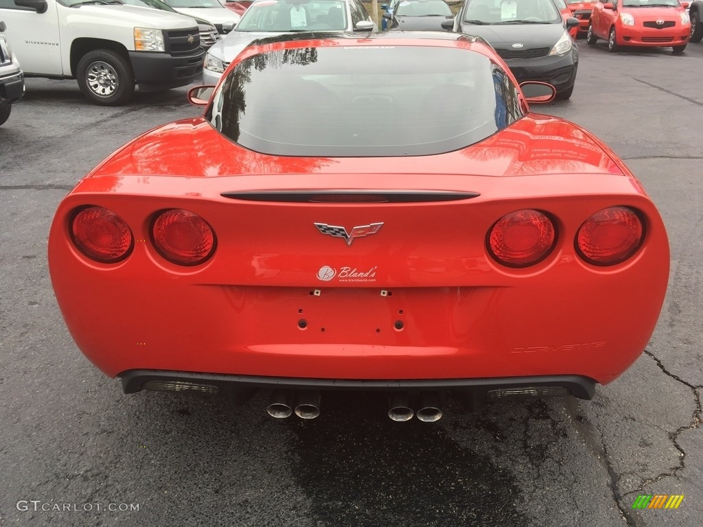 2007 Corvette Coupe - Victory Red / Ebony photo #8