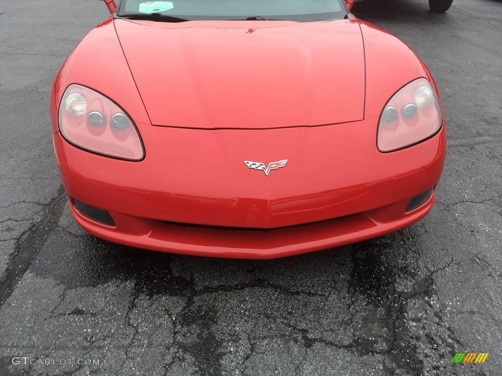 2007 Corvette Coupe - Victory Red / Ebony photo #32