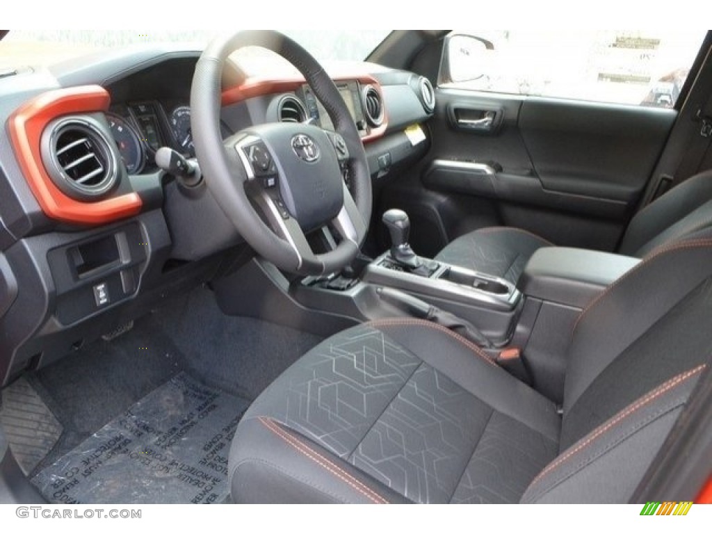 2017 Tacoma TRD Sport Access Cab 4x4 - Inferno Orange / TRD Black/Orange photo #5