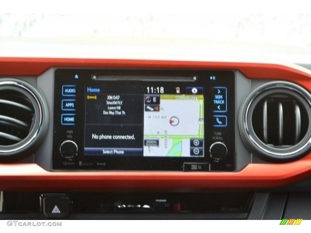 2017 Tacoma TRD Sport Access Cab 4x4 - Inferno Orange / TRD Black/Orange photo #6