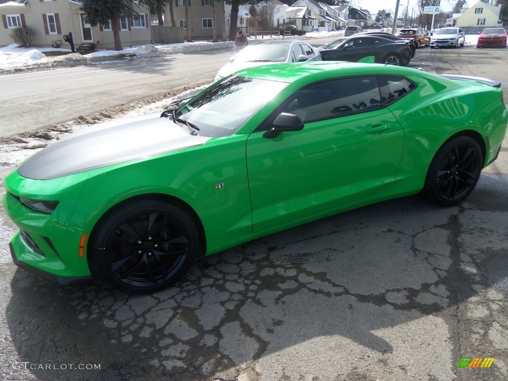 Krypton Green 2017 Chevrolet Camaro LT Coupe Exterior Photo #119323451