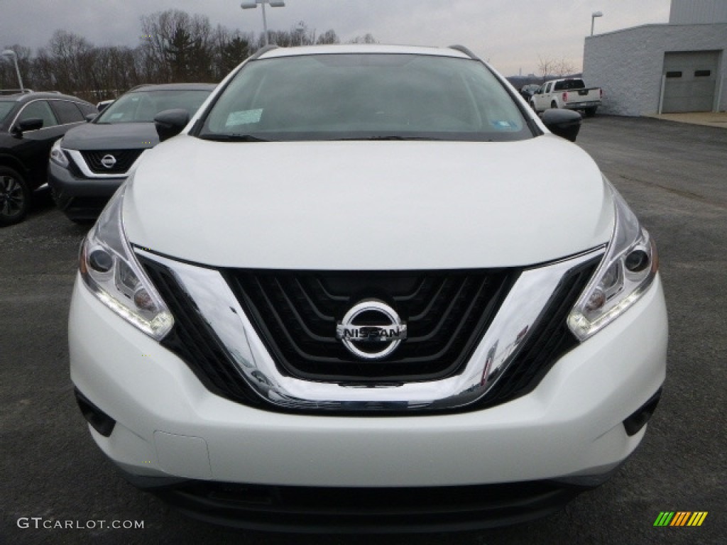 Pearl White 2017 Nissan Murano Platinum AWD Exterior Photo #119325535