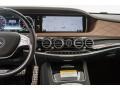 2017 Mercedes-Benz S Nut Brown/Black Interior Controls Photo