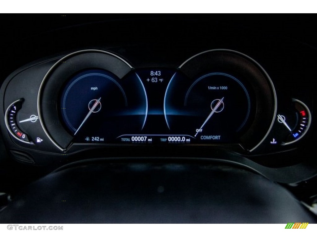 2017 BMW 5 Series 540i Sedan Gauges Photo #119325886