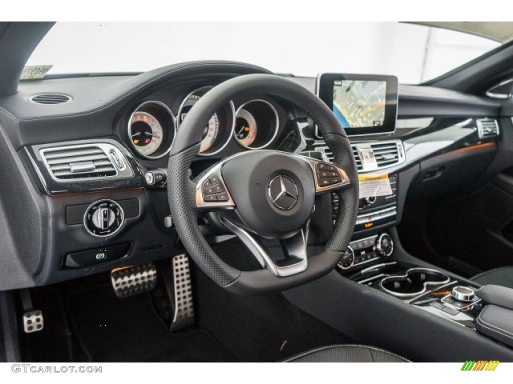 2017 Mercedes-Benz CLS 550 Coupe Black Dashboard Photo #119326075