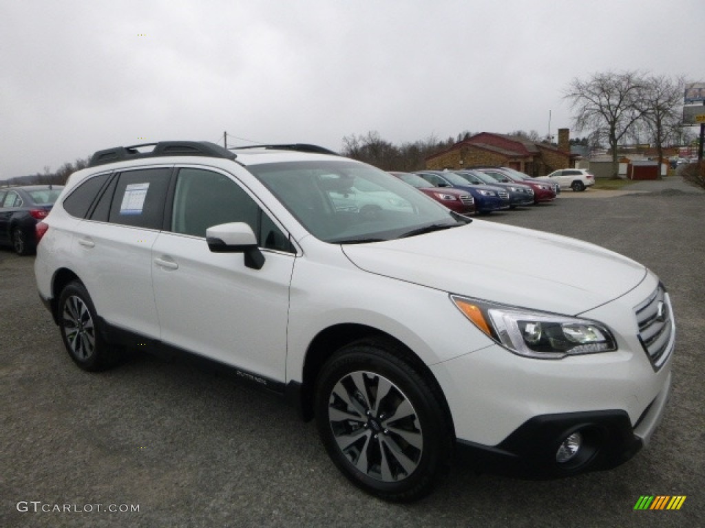 2017 Outback 3.6R Limited - Crystal White Pearl / Slate Black photo #1