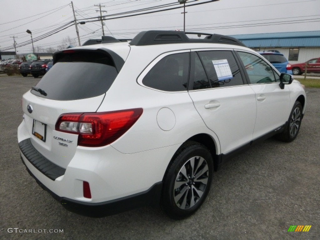 2017 Outback 3.6R Limited - Crystal White Pearl / Slate Black photo #7