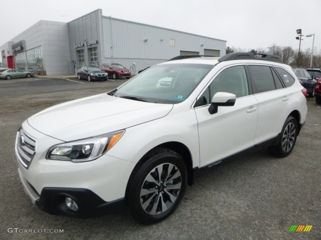 2017 Outback 3.6R Limited - Crystal White Pearl / Slate Black photo #11