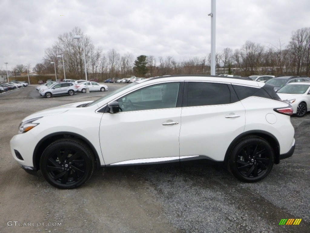 Pearl White 2017 Nissan Murano Platinum AWD Exterior Photo #119326321